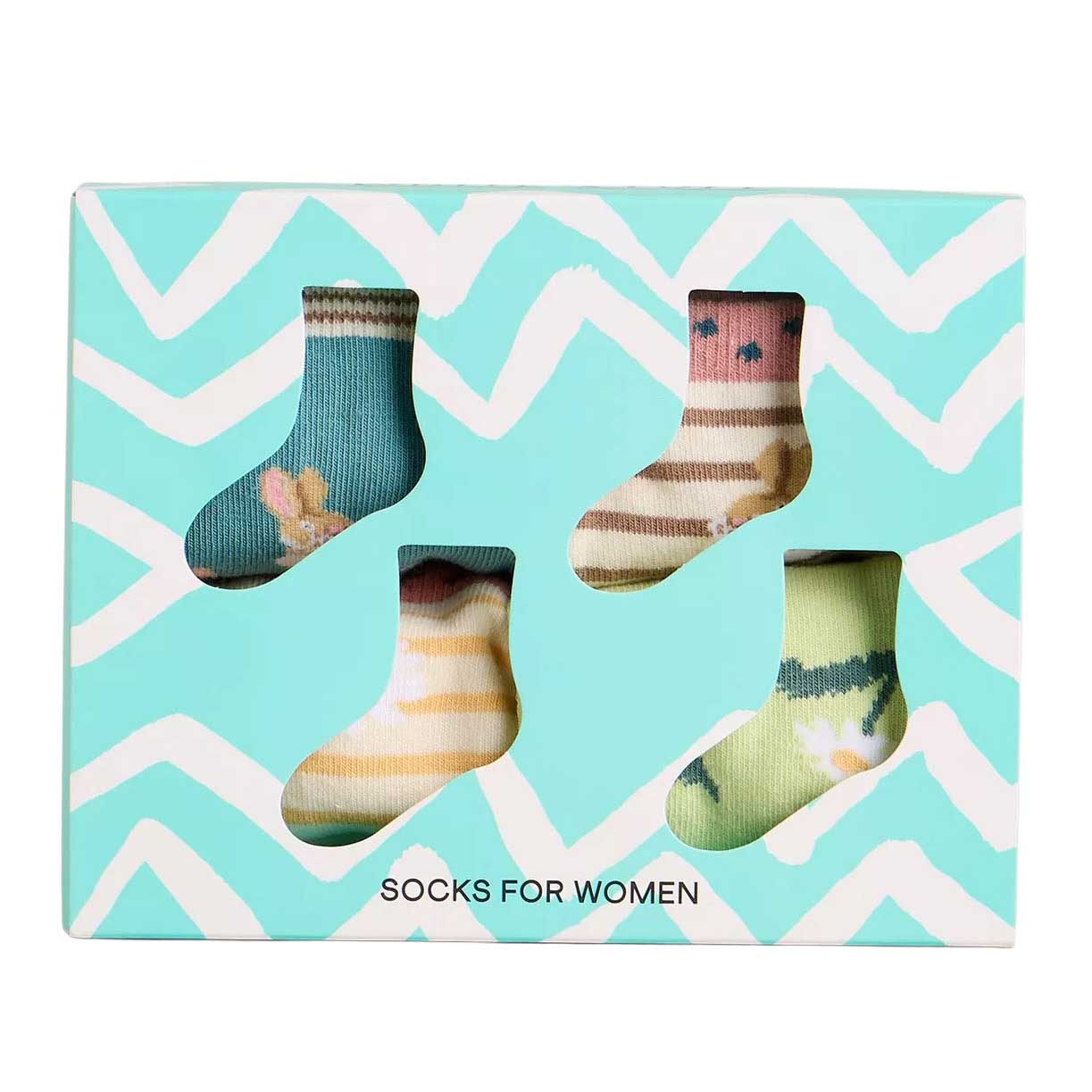 White Stuff Springtime Ankle Socks 4-Pack
